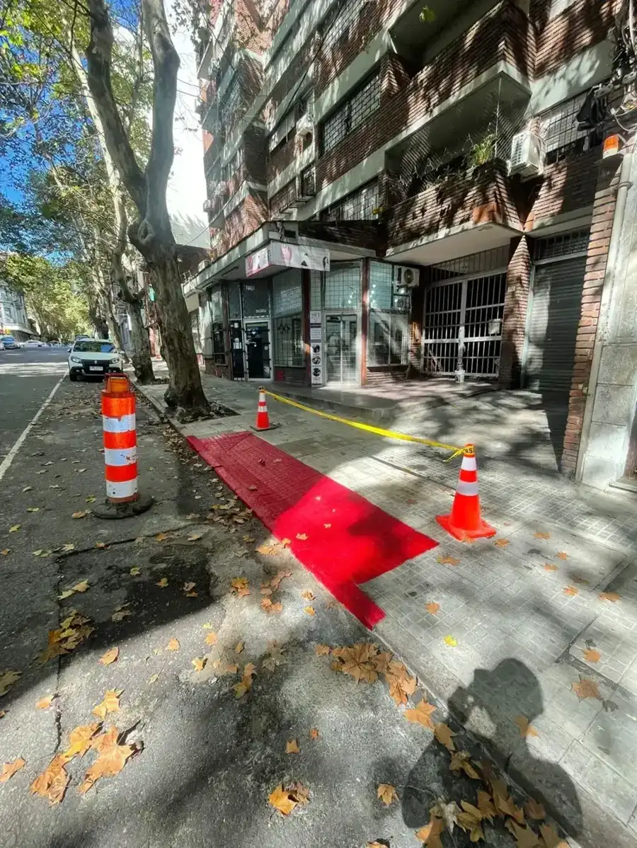 Imagen del trabajo Rampa de acceso y reforma de vereda en edificio