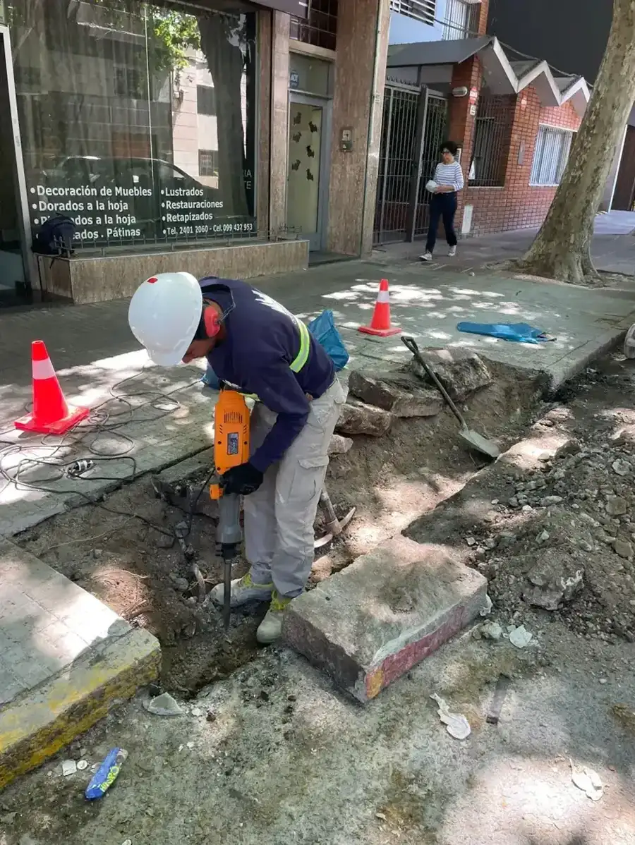 Imagen del trabajo Reparación de vereda en local comercial