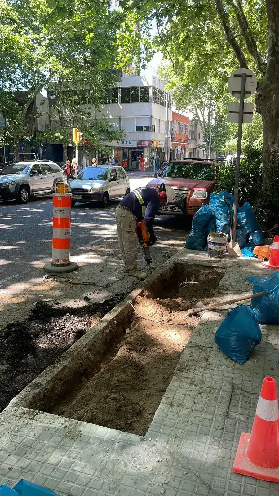 Imagen del trabajo Reparación de vereda en local comercial